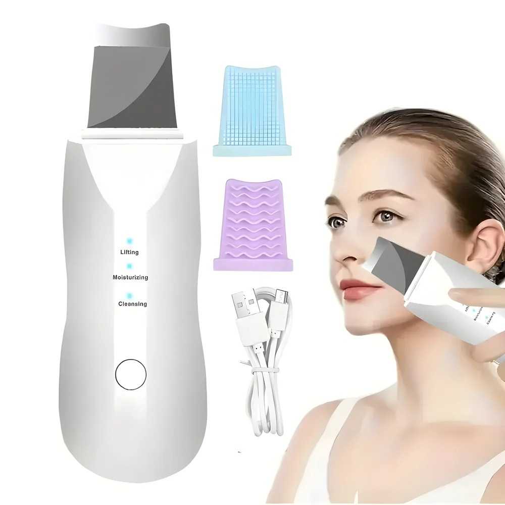Deep Vibrate Skin Scrubber & Facial Peeling Cleaner