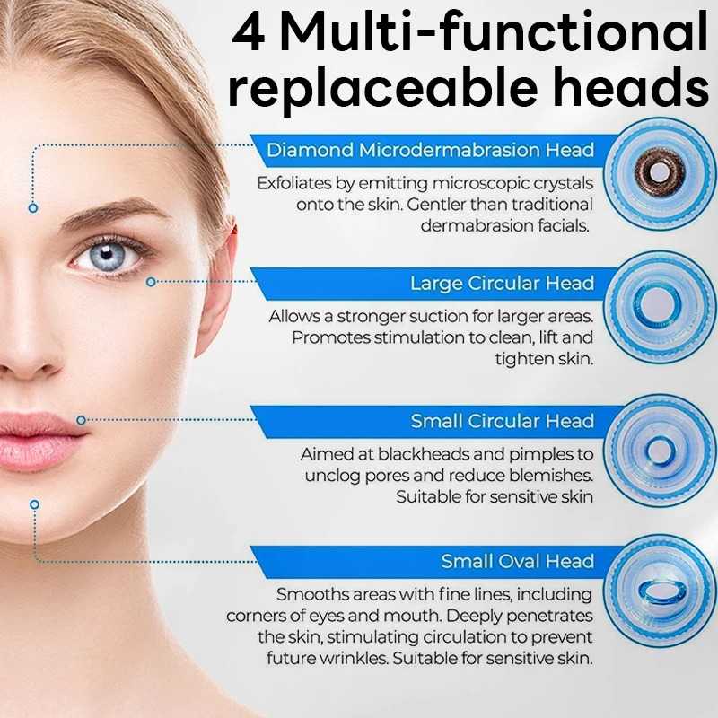 Electric Blackhead Remover — Deep Pore Vacuum Cleanser | Clearer, Smoother Skin